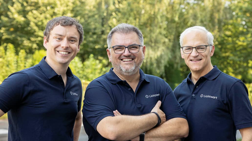 Johannes Milanese, Gregor and Jackson Bond (from Left) Picture Courtesy of Lichtwart